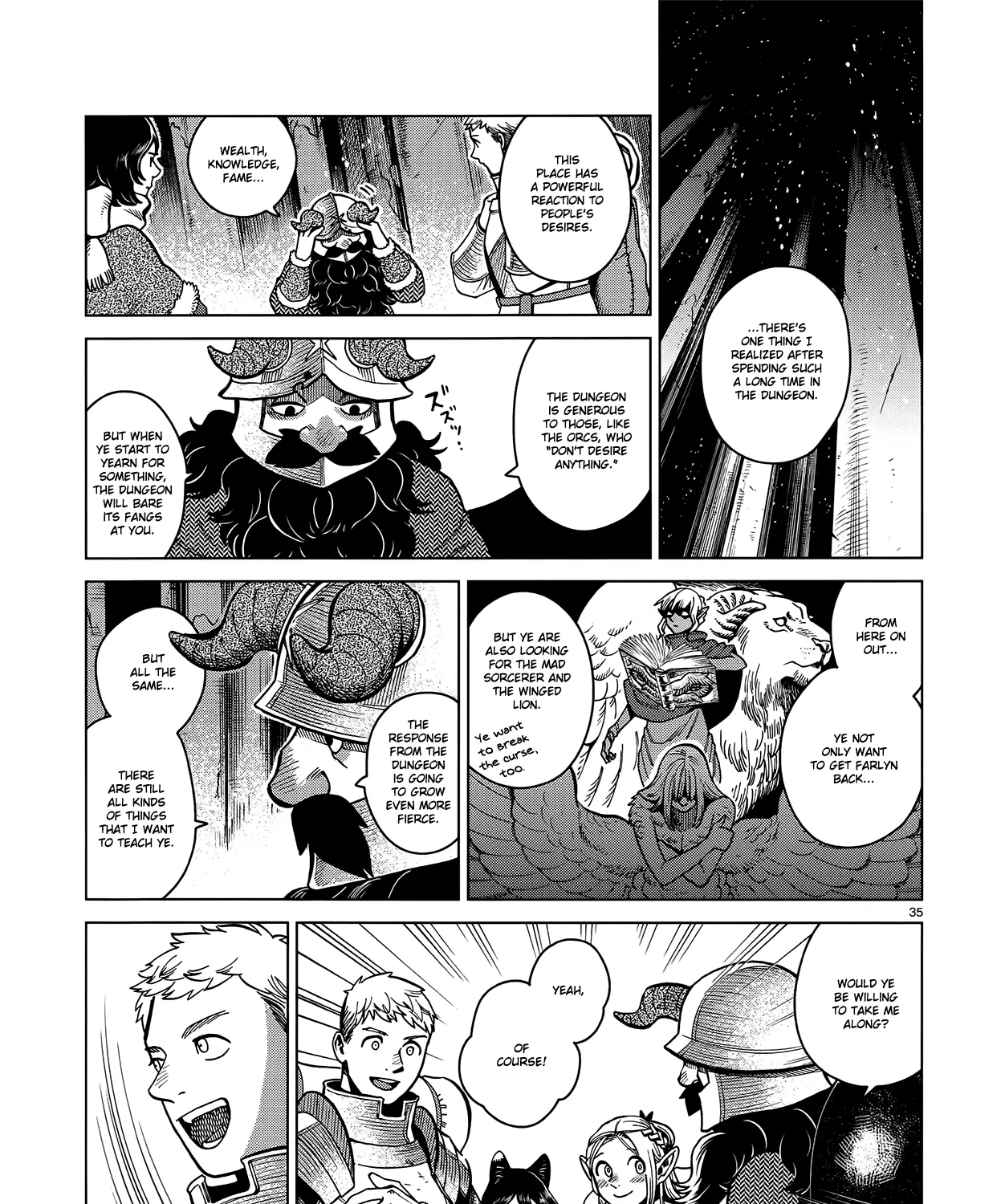 Read Dungeon Meshi EN Manga Online