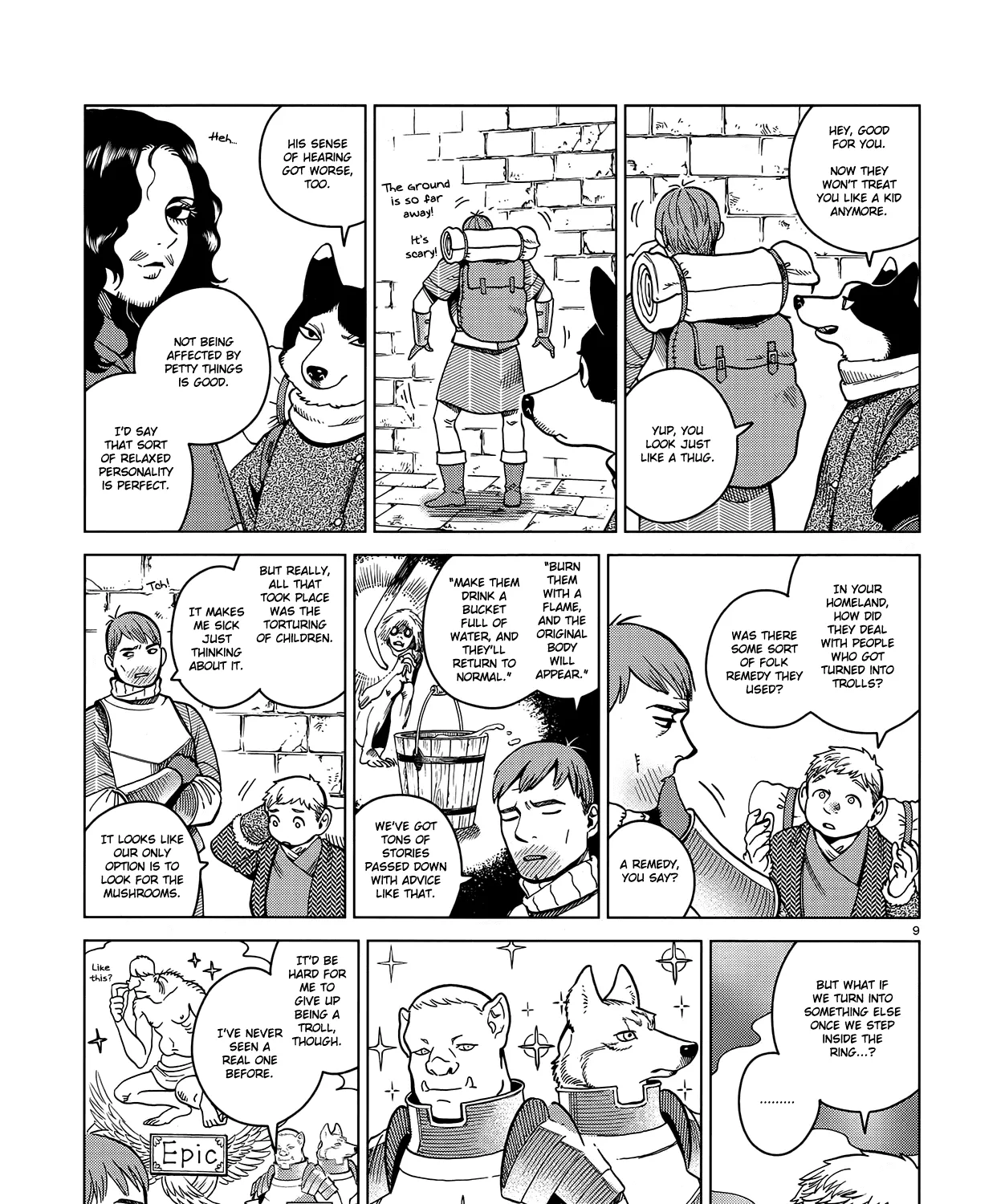 Read Dungeon Meshi EN Manga Online