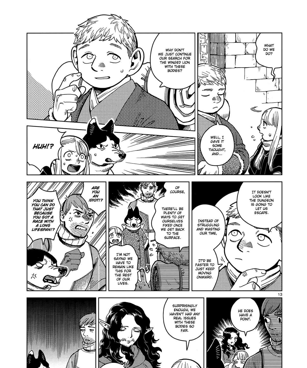 Read Dungeon Meshi EN Manga Online