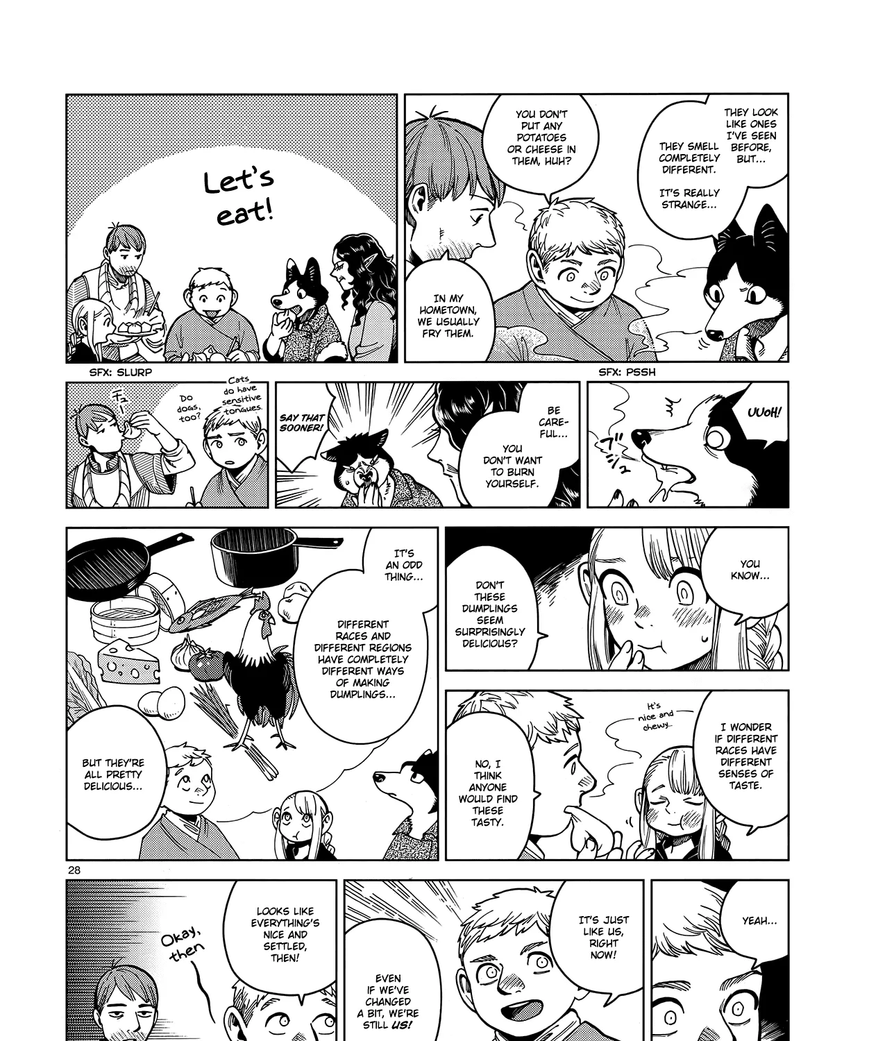 Read Dungeon Meshi EN Manga Online