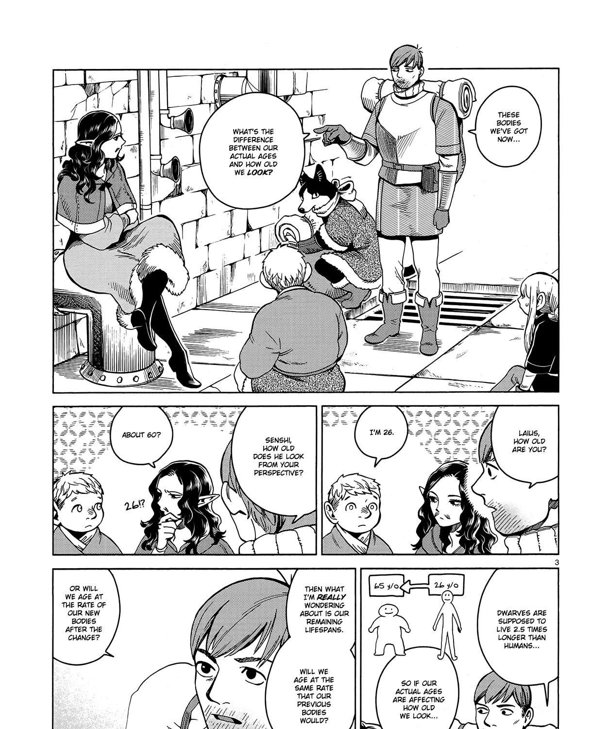Read Dungeon Meshi EN Manga Online