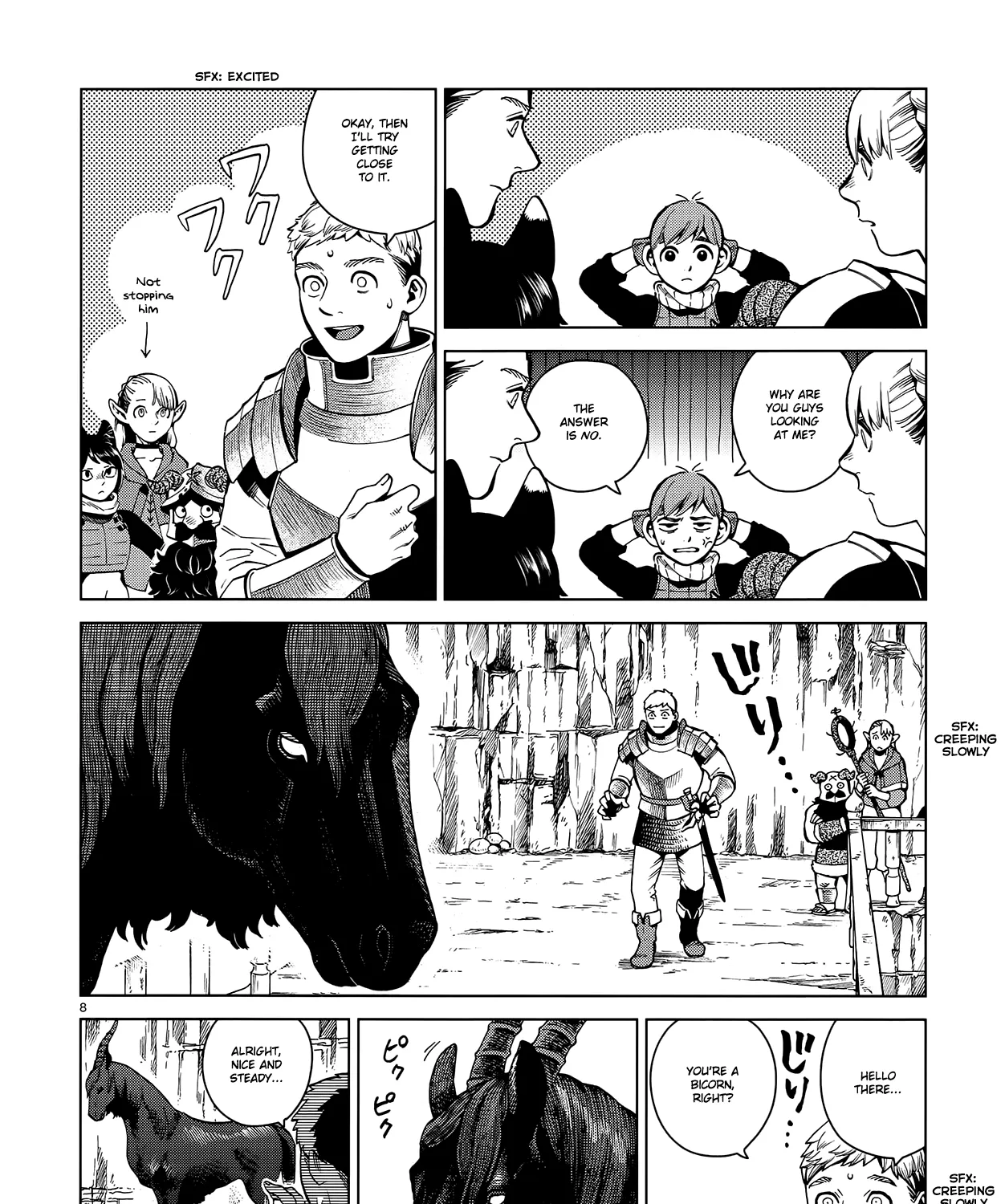Read Dungeon Meshi EN Manga Online