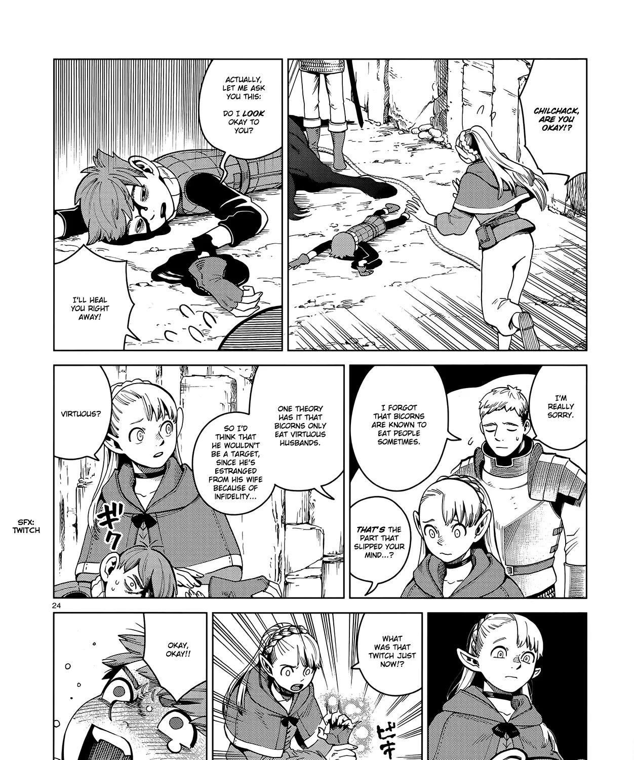 Read Dungeon Meshi EN Manga Online