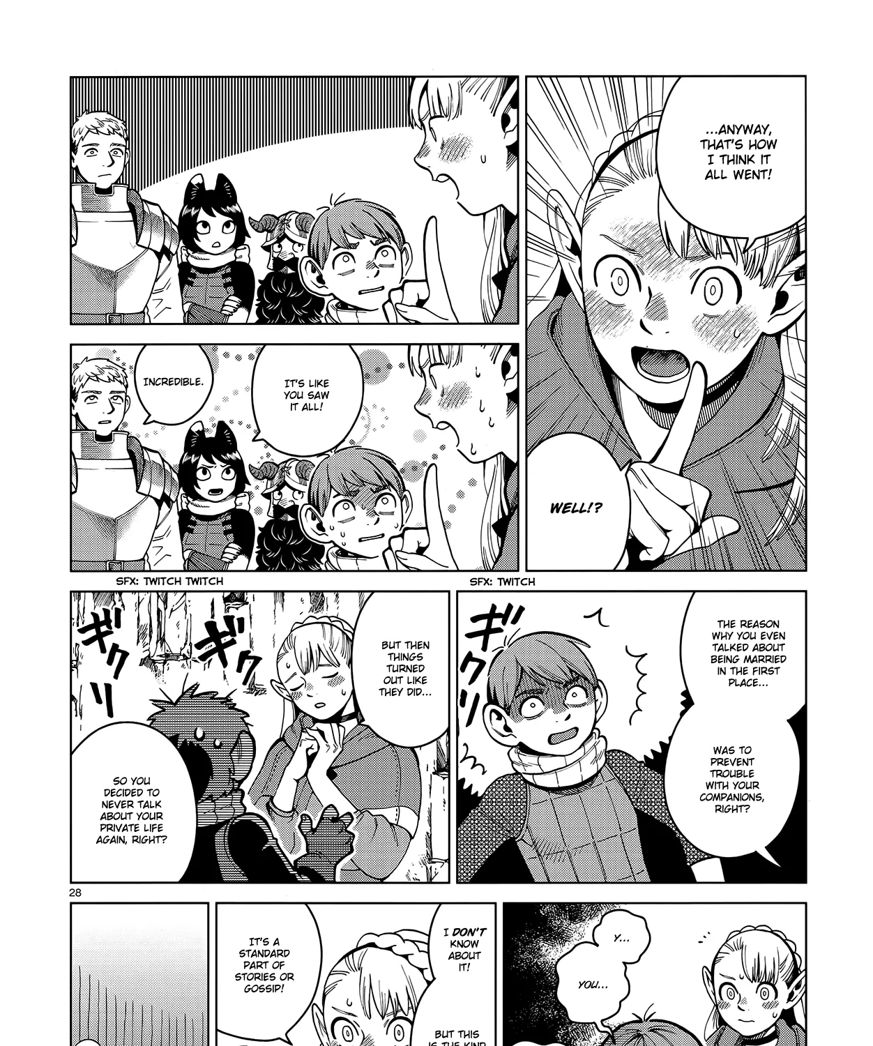 Read Dungeon Meshi EN Manga Online