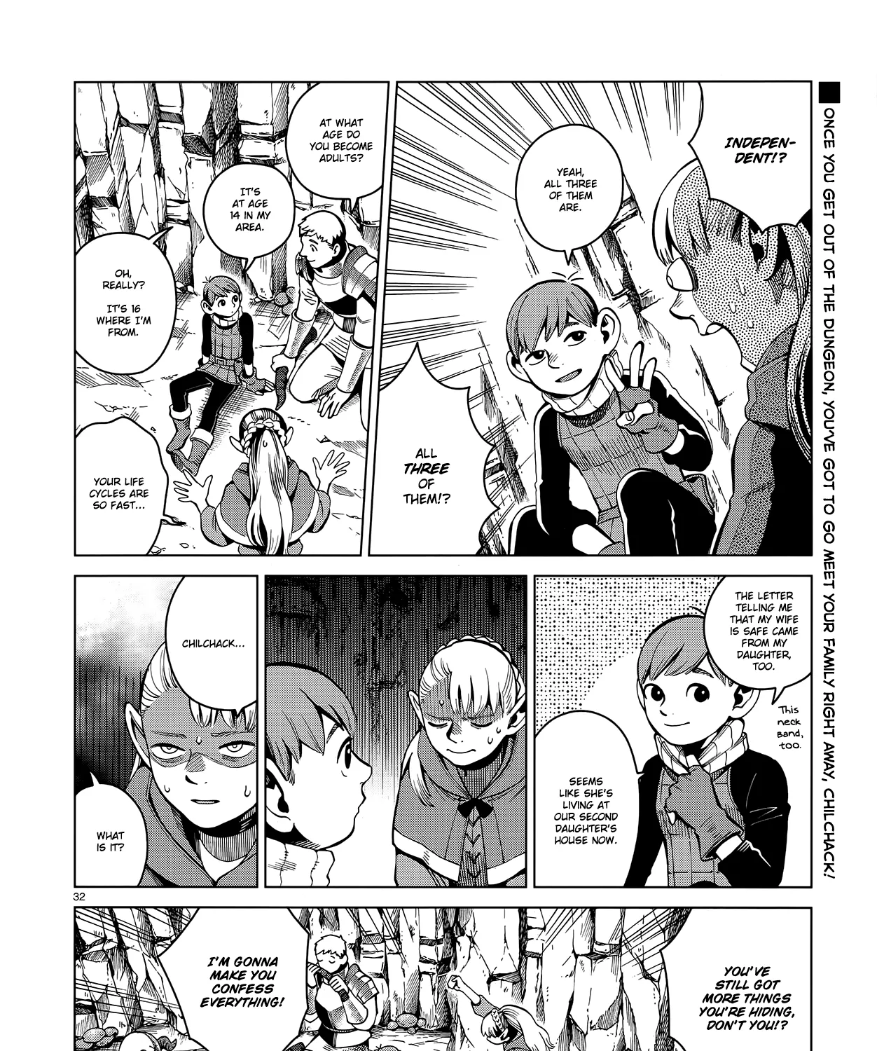 Read Dungeon Meshi EN Manga Online