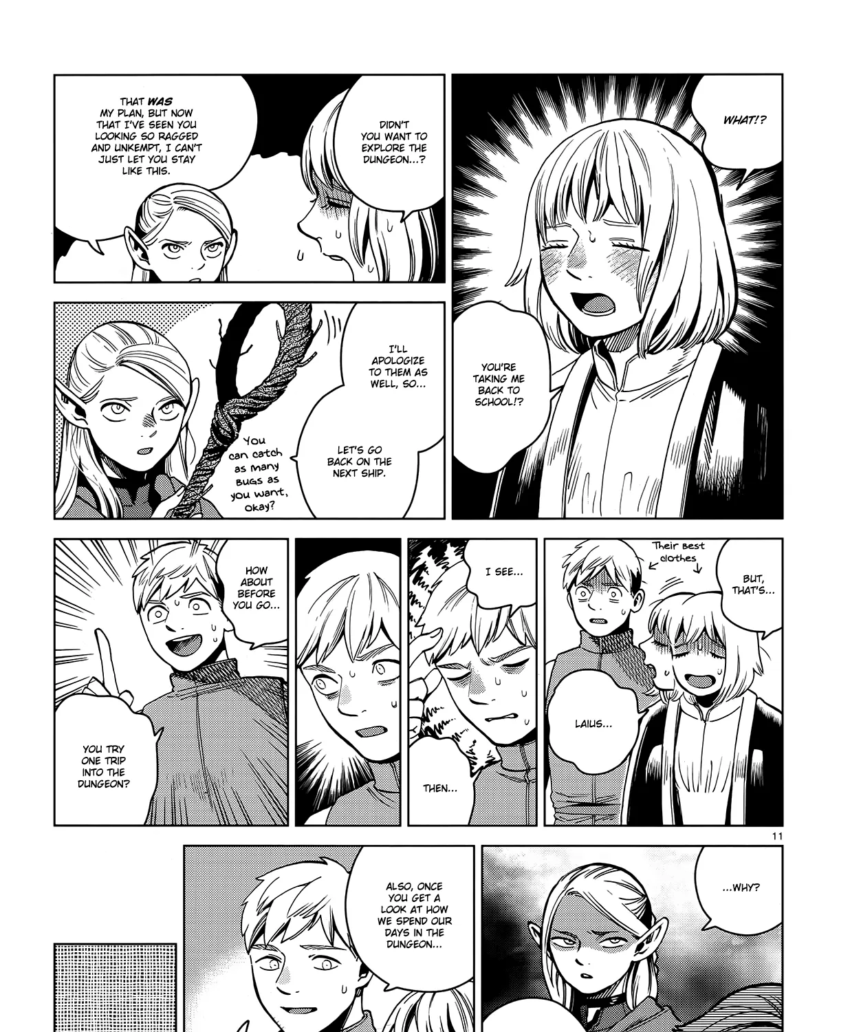 Read Dungeon Meshi EN Manga Online