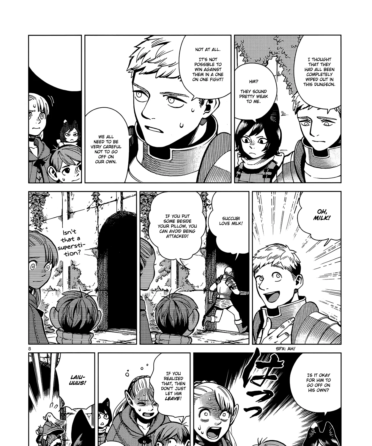 Read Dungeon Meshi EN Manga Online