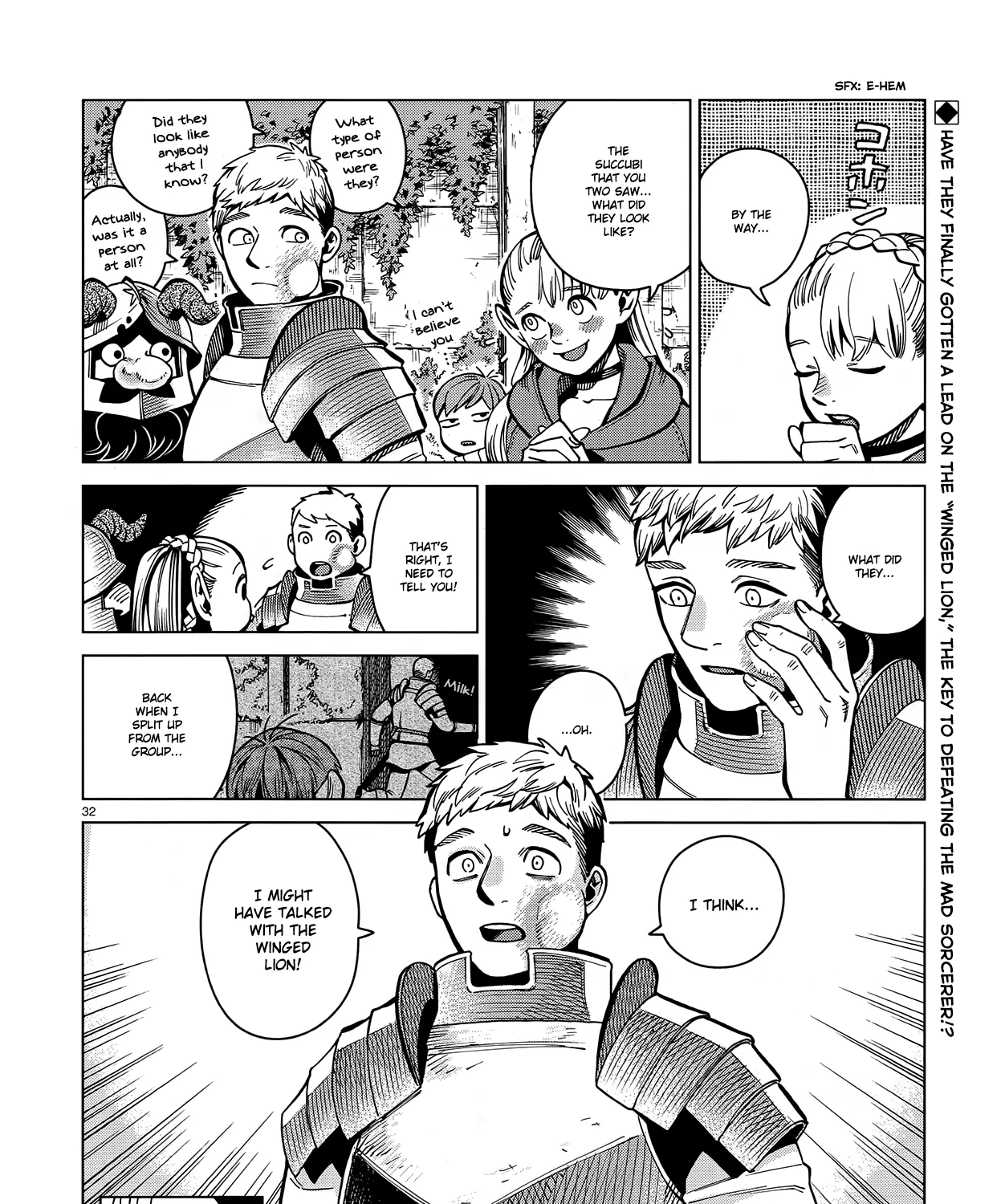 Read Dungeon Meshi EN Manga Online