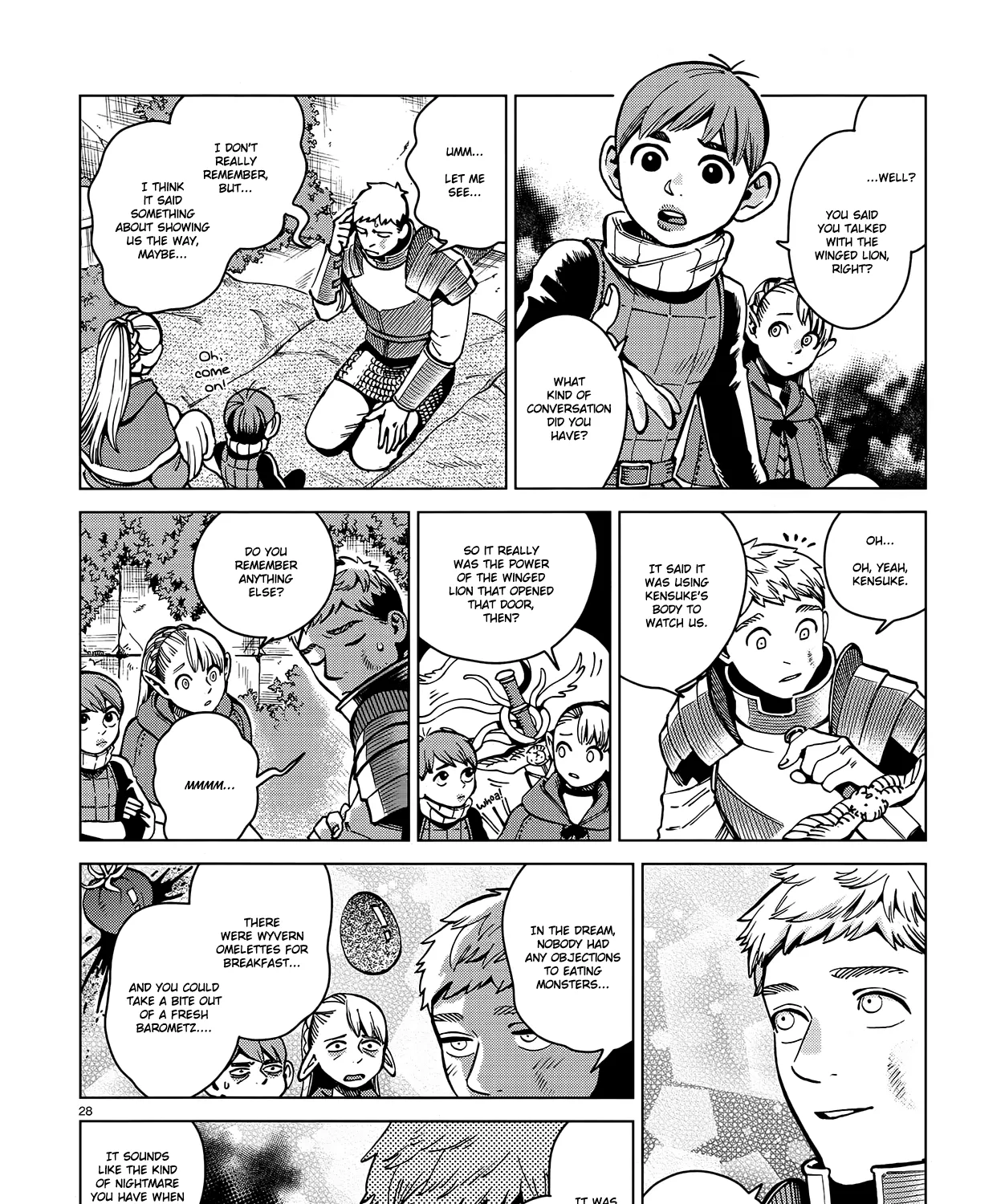 Read Dungeon Meshi EN Manga Online