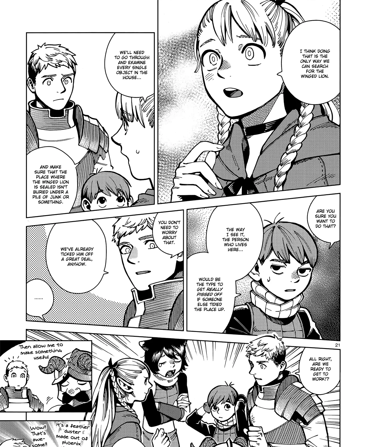 Read Dungeon Meshi EN Manga Online
