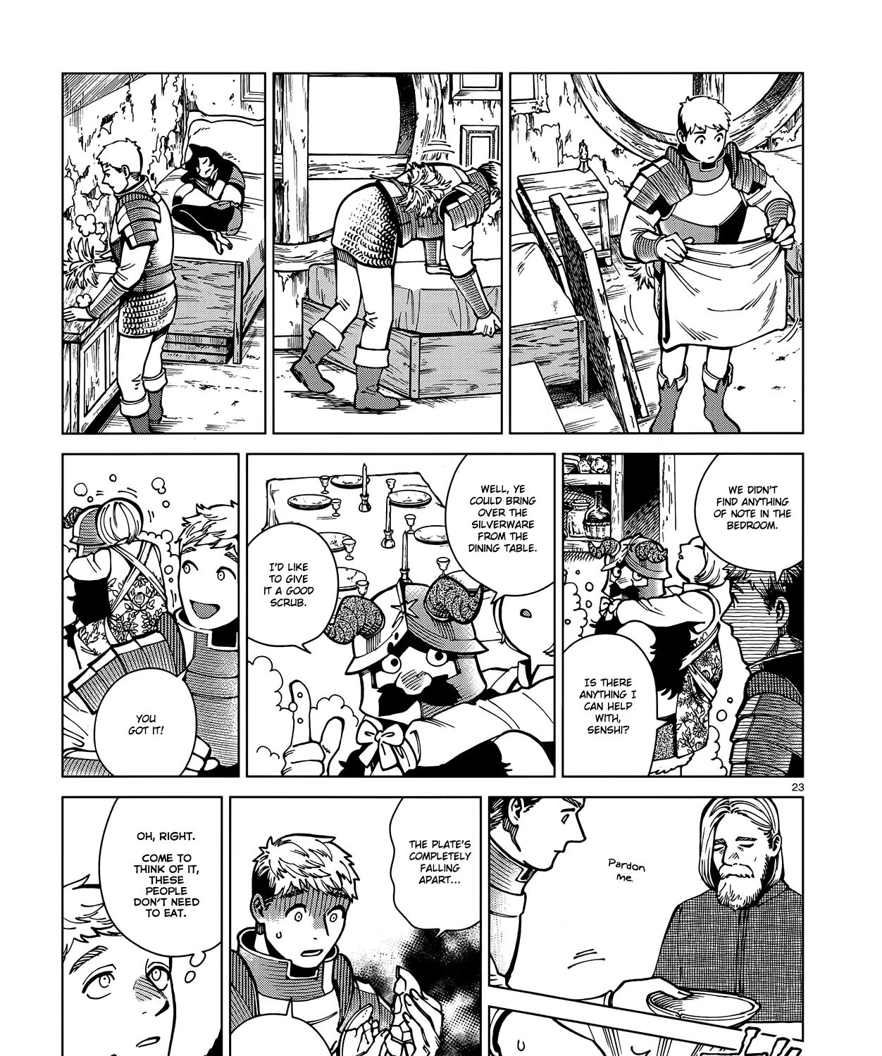 Read Dungeon Meshi EN Manga Online