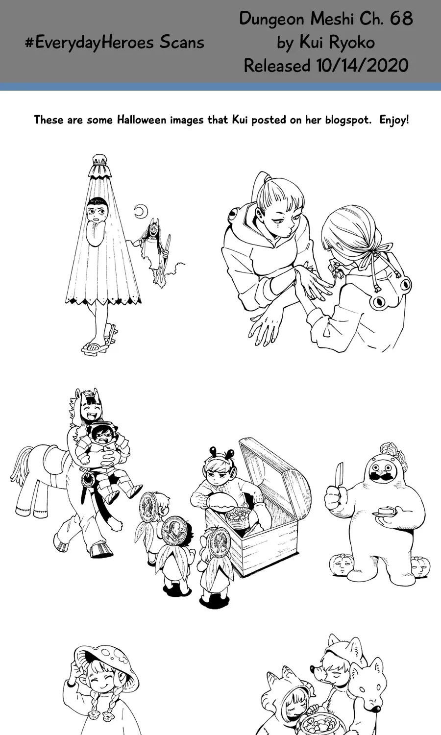 Read Dungeon Meshi EN Manga Online