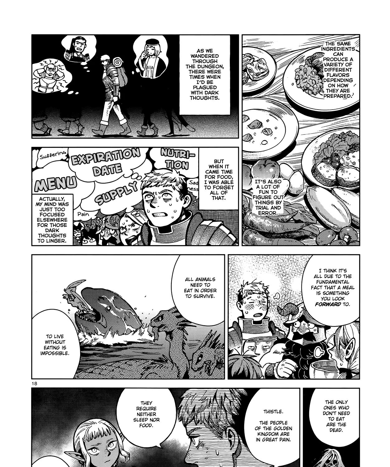 Read Dungeon Meshi EN Manga Online