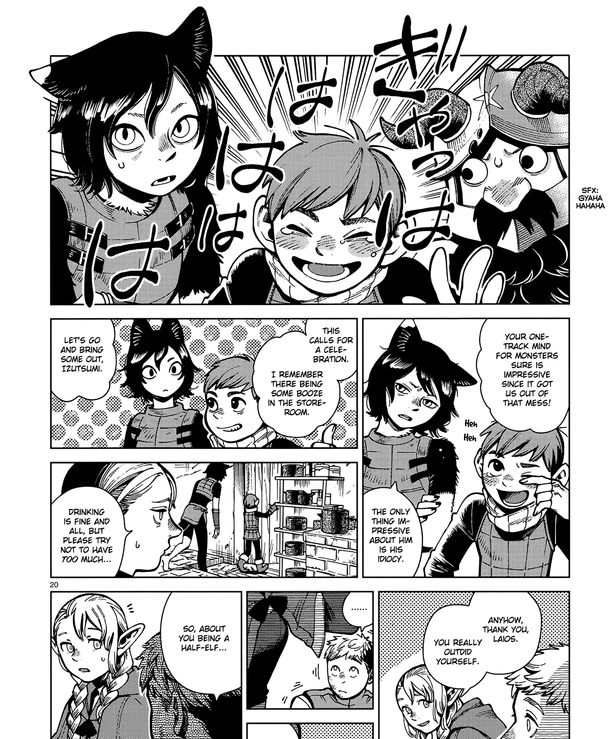 Read Dungeon Meshi EN Manga Online