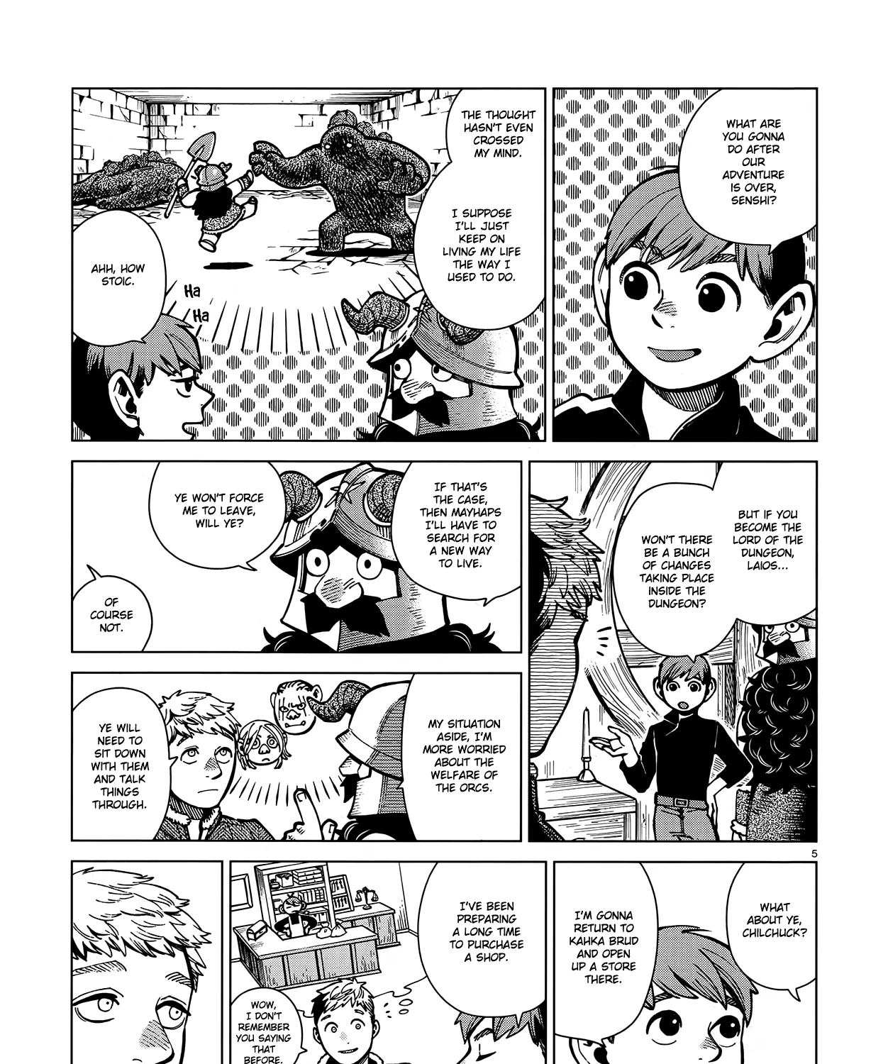 Read Dungeon Meshi EN Manga Online