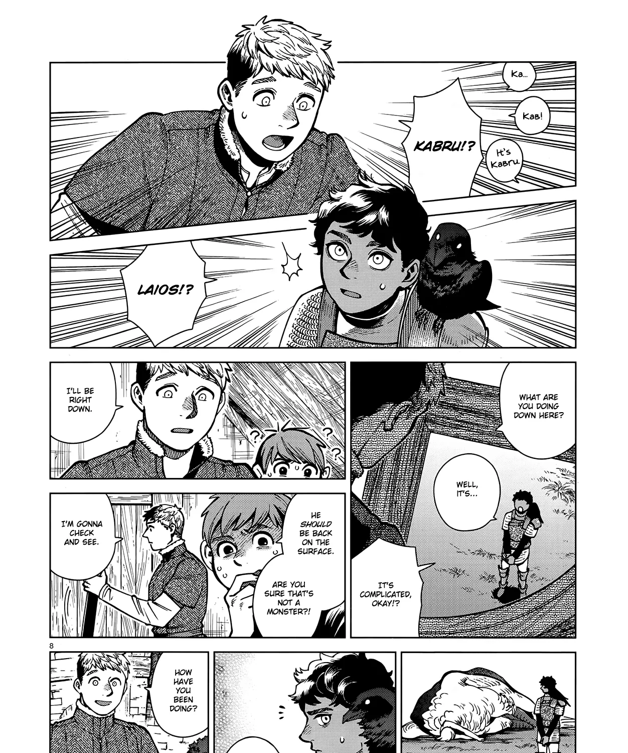 Read Dungeon Meshi EN Manga Online