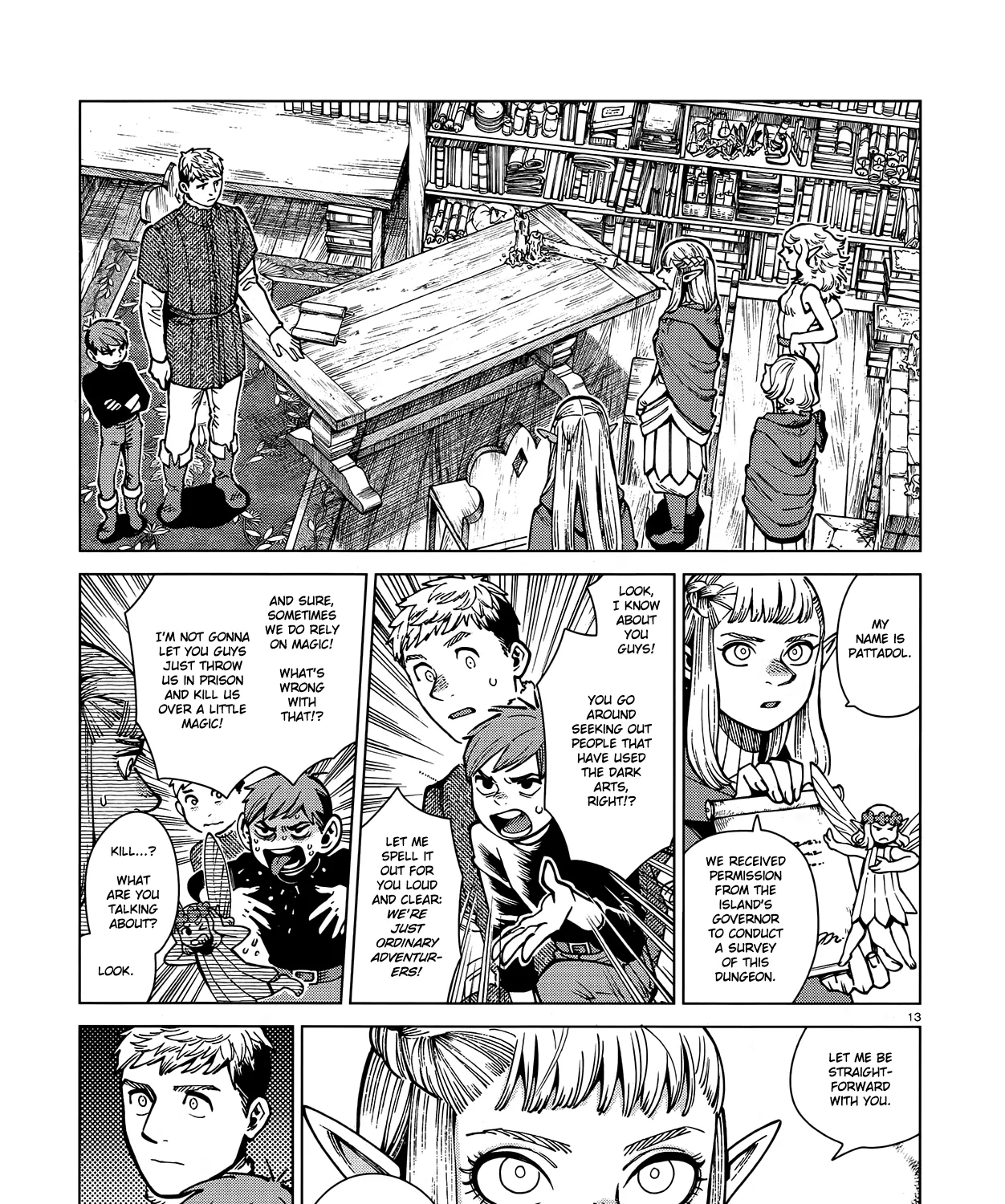 Read Dungeon Meshi EN Manga Online