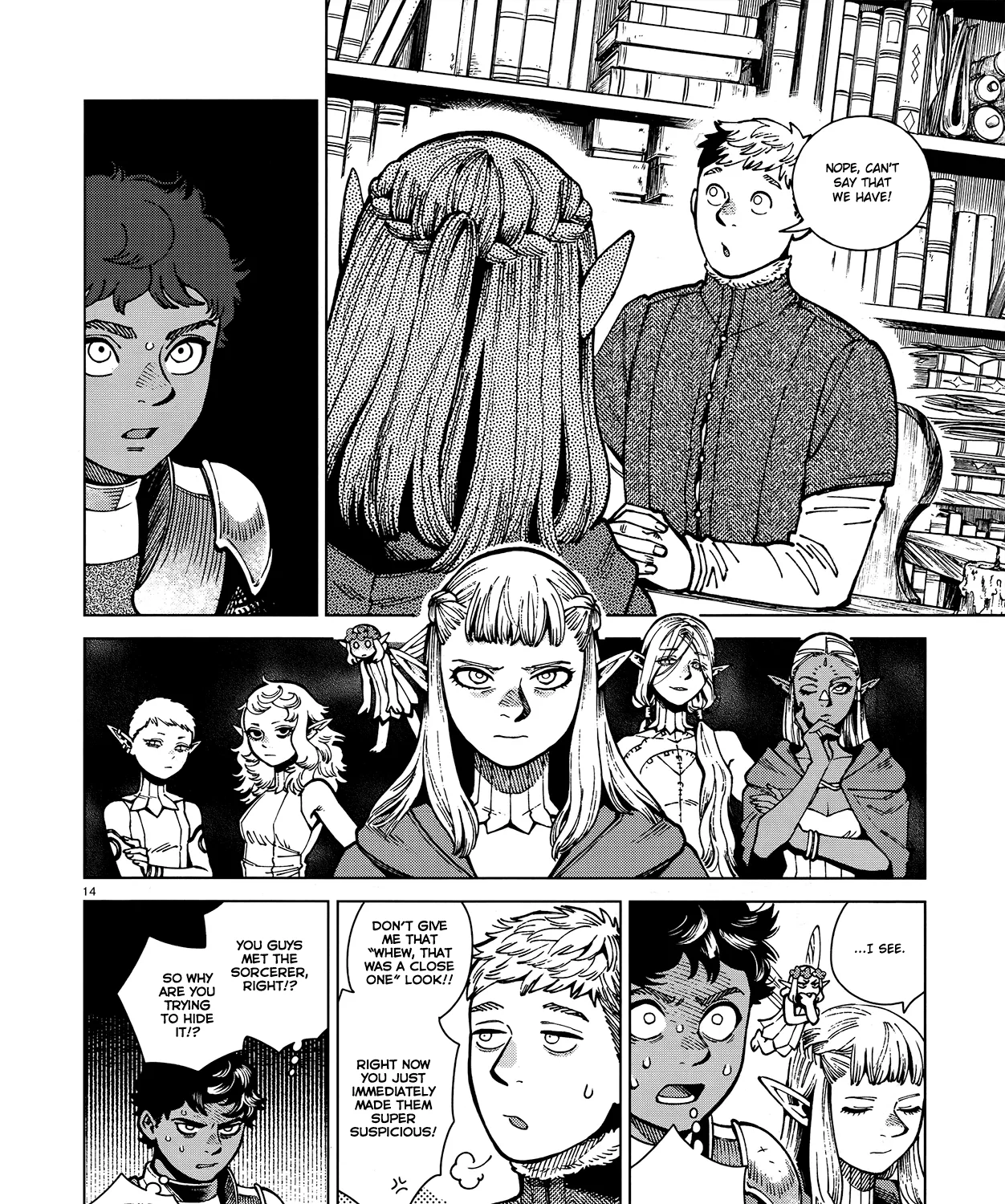 Read Dungeon Meshi EN Manga Online