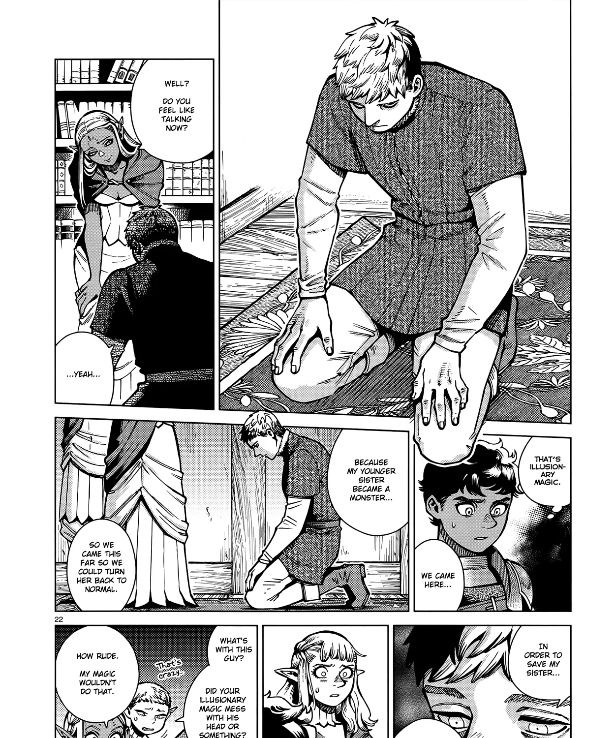 Read Dungeon Meshi EN Manga Online
