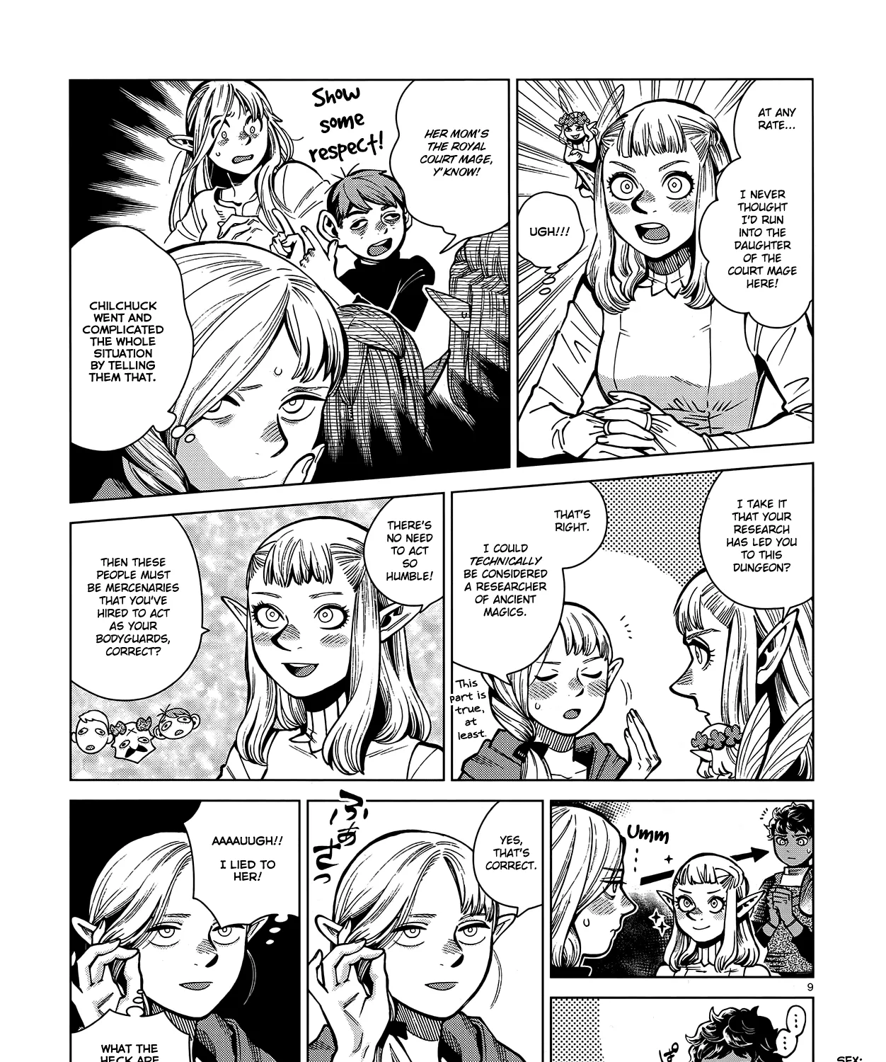 Read Dungeon Meshi EN Manga Online