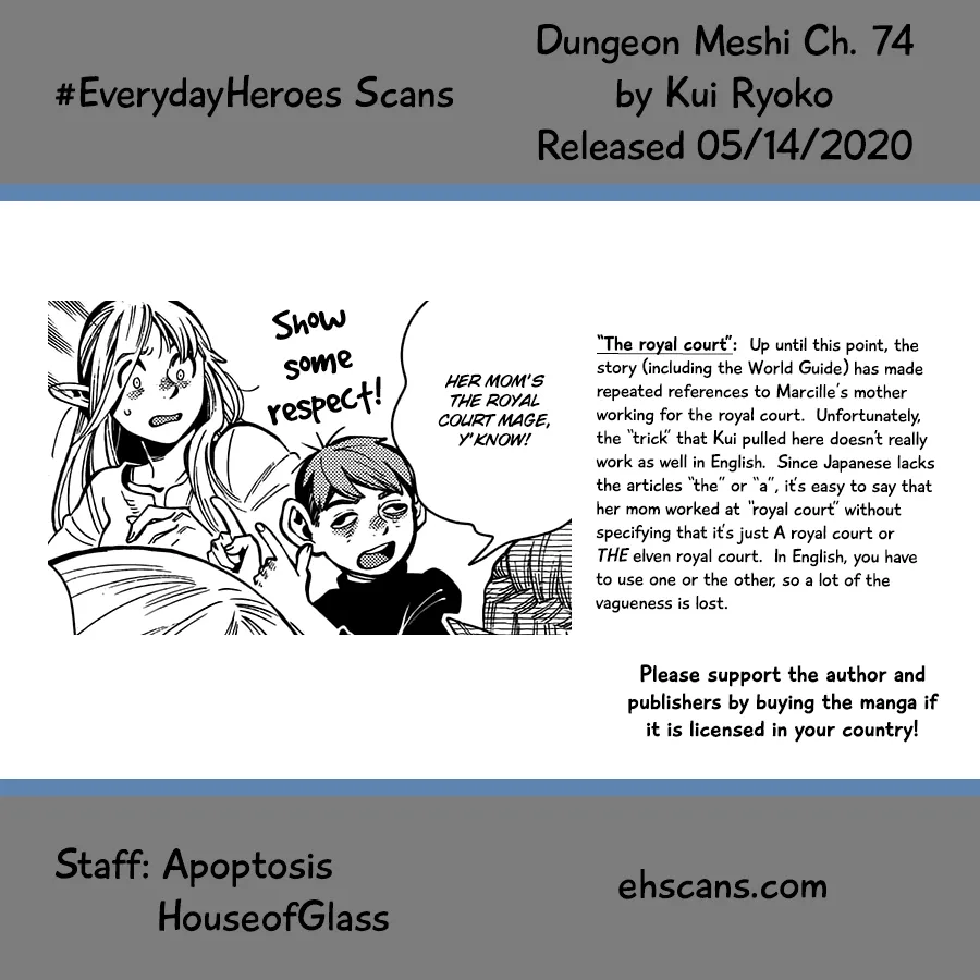 Read Dungeon Meshi EN Manga Online