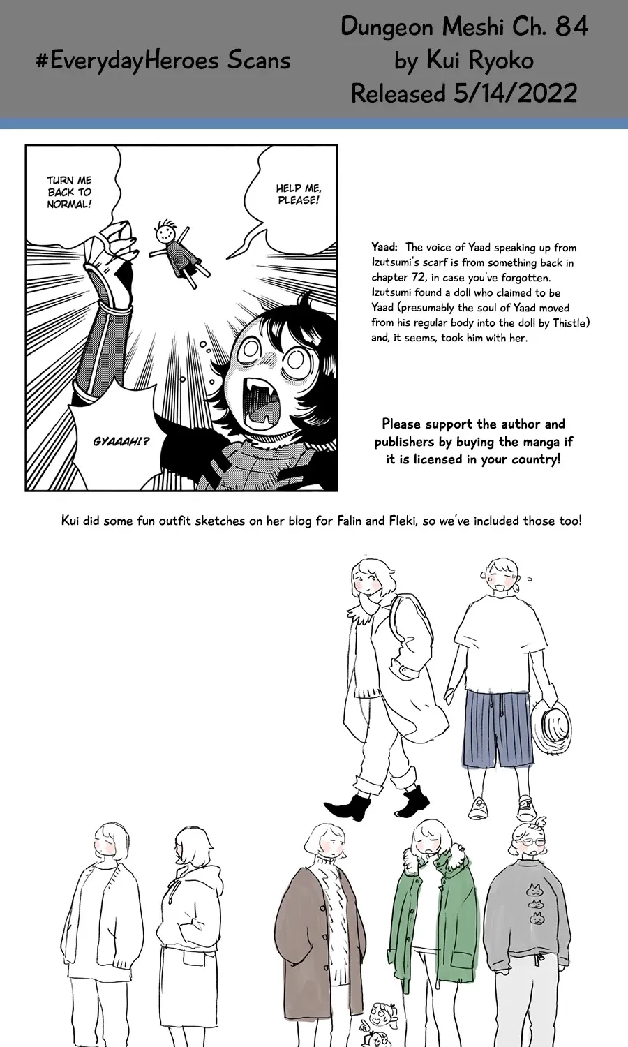 Read Dungeon Meshi EN Manga Online