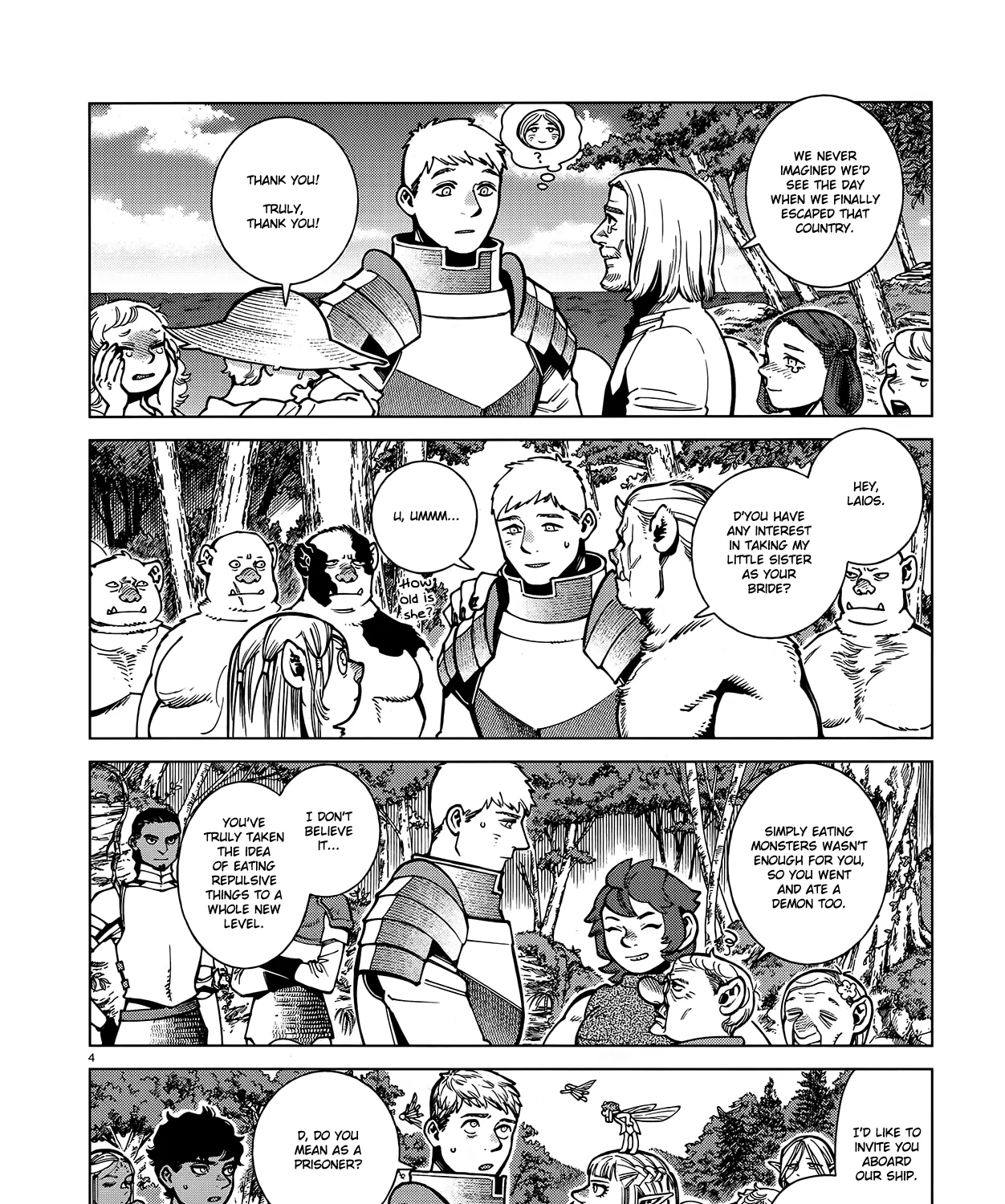 Read Dungeon Meshi EN Manga Online
