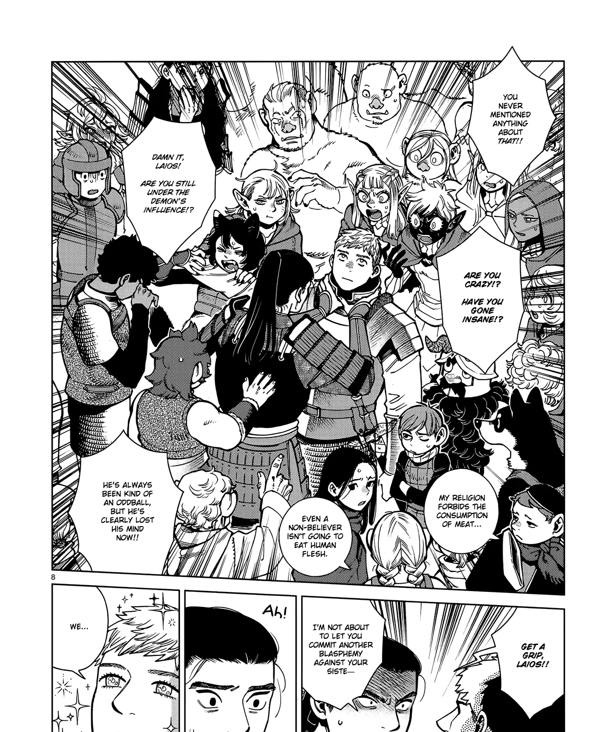 Read Dungeon Meshi EN Manga Online