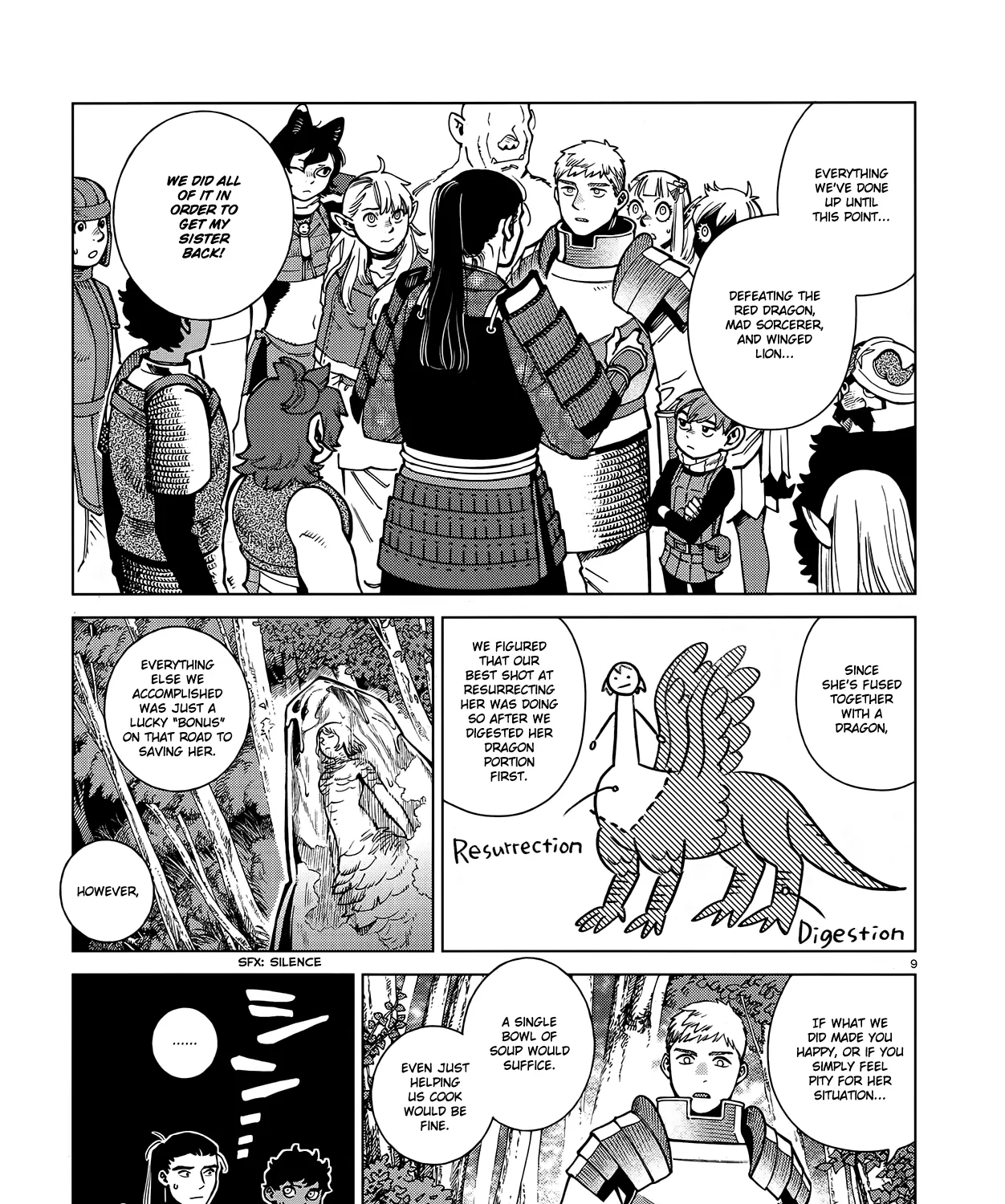 Read Dungeon Meshi EN Manga Online