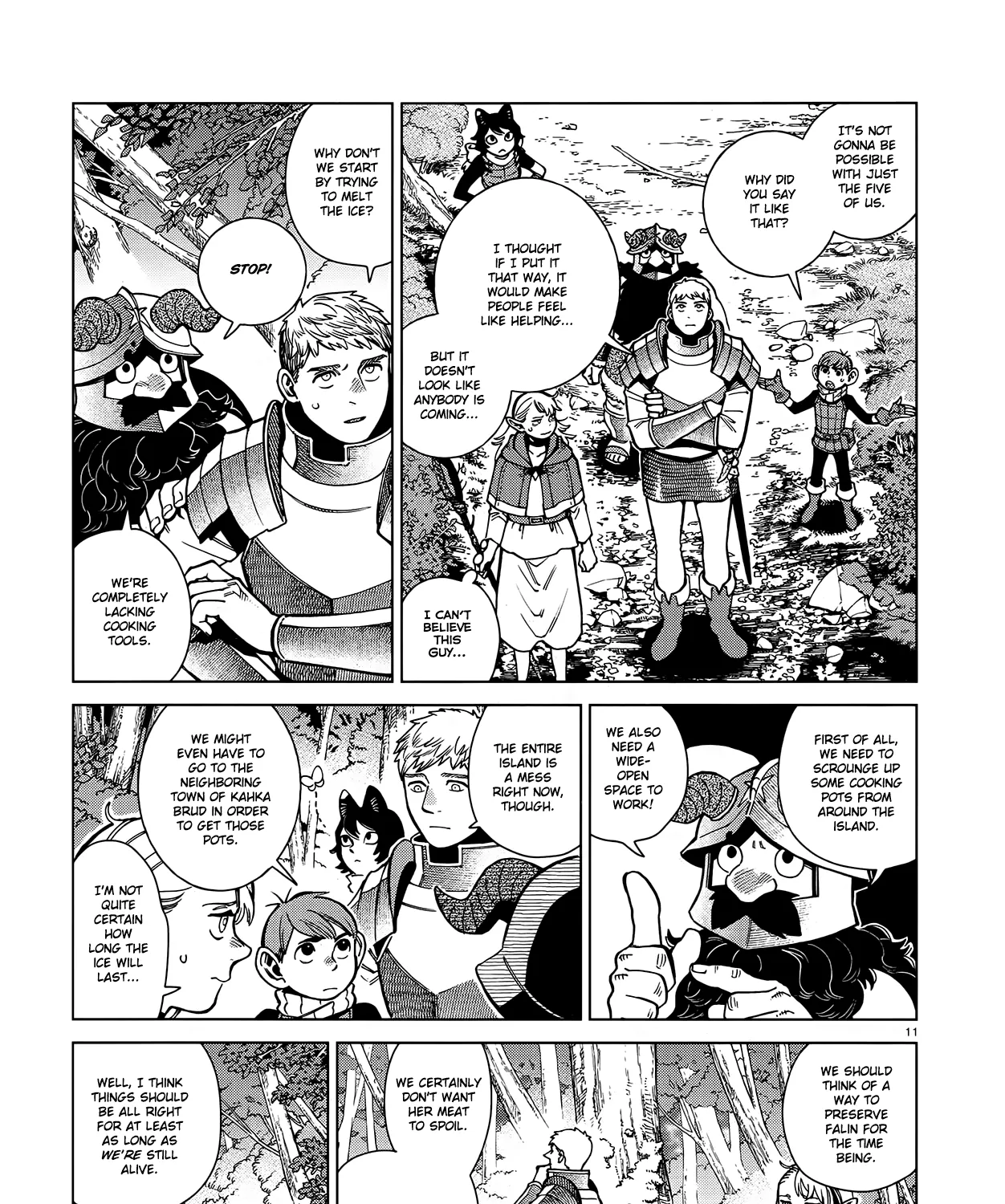 Read Dungeon Meshi EN Manga Online
