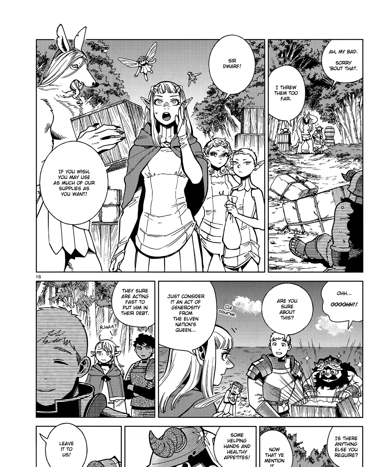 Read Dungeon Meshi EN Manga Online