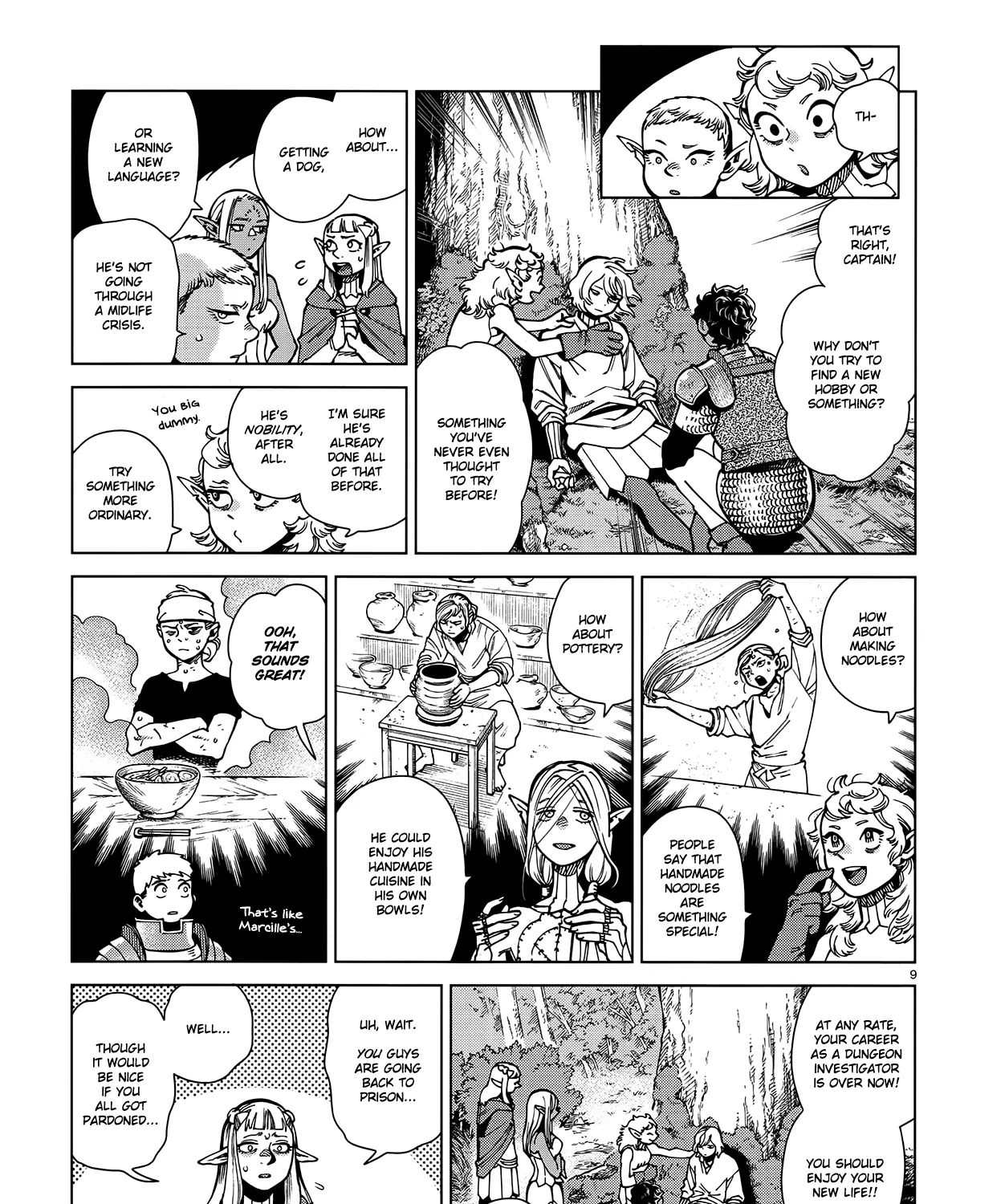 Read Dungeon Meshi EN Manga Online