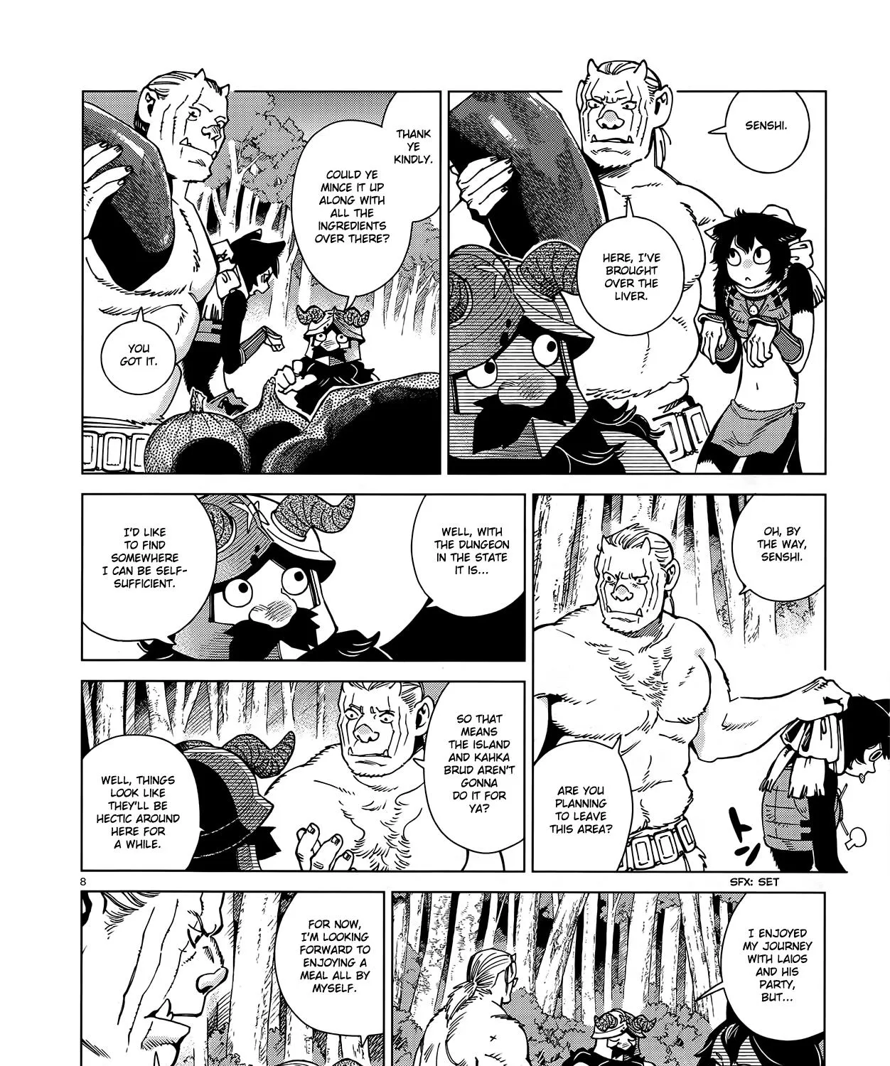 Read Dungeon Meshi EN Manga Online