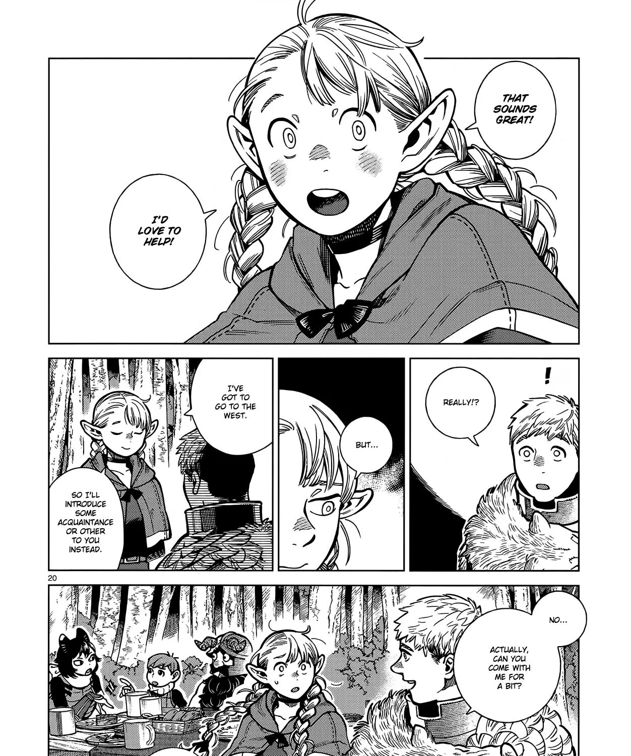 Read Dungeon Meshi EN Manga Online