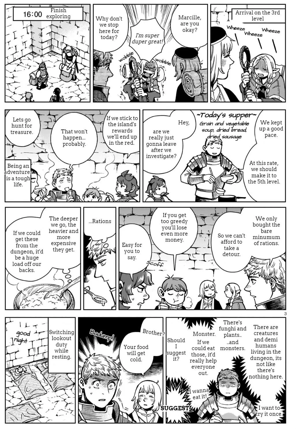 Read Dungeon Meshi EN Manga Online