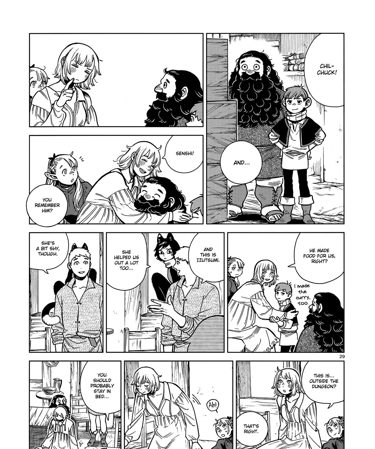 Read Dungeon Meshi EN Manga Online