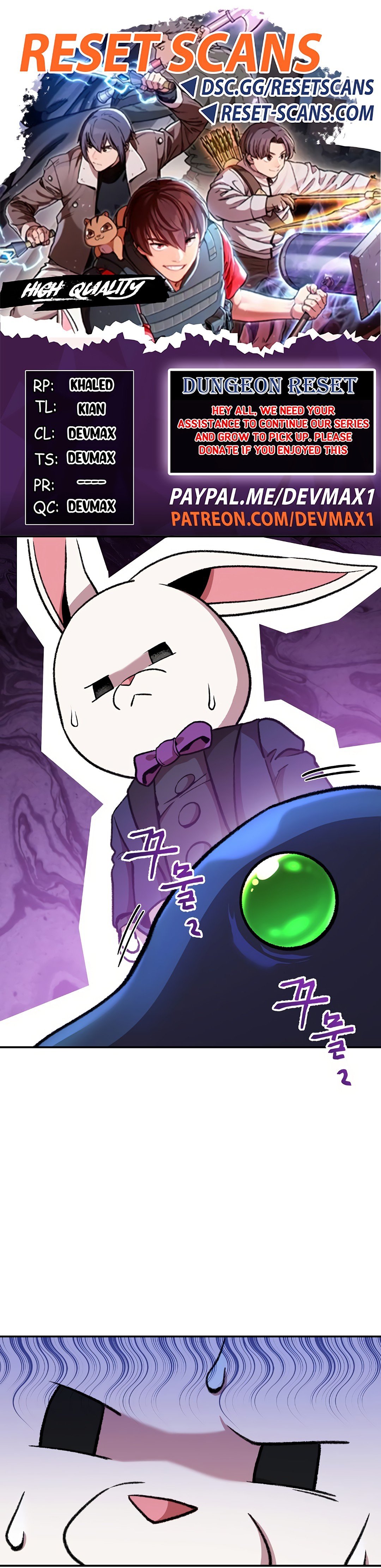 Read Dungeon Reset EN Manga Online