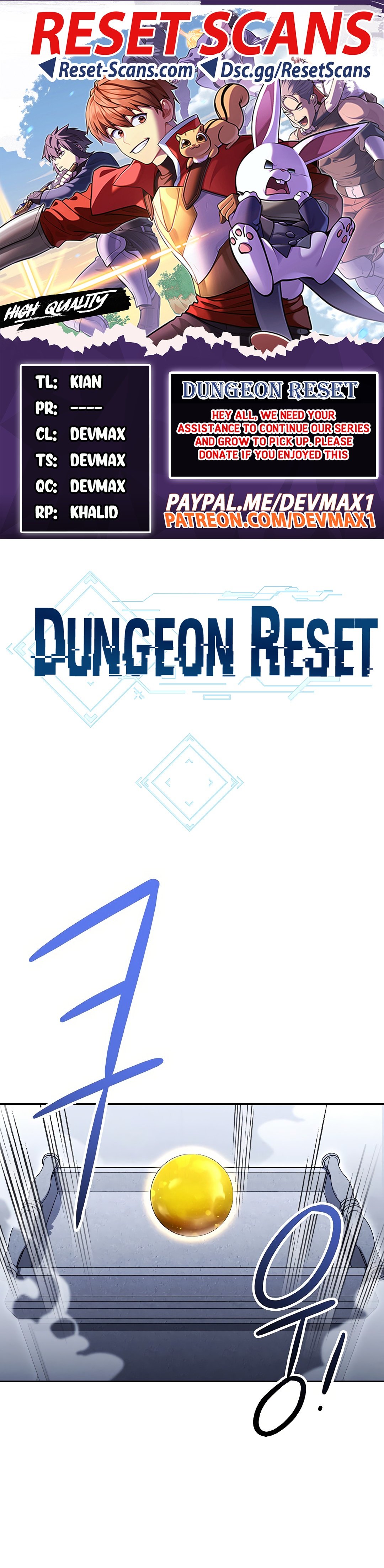 Read Dungeon Reset EN Manga Online