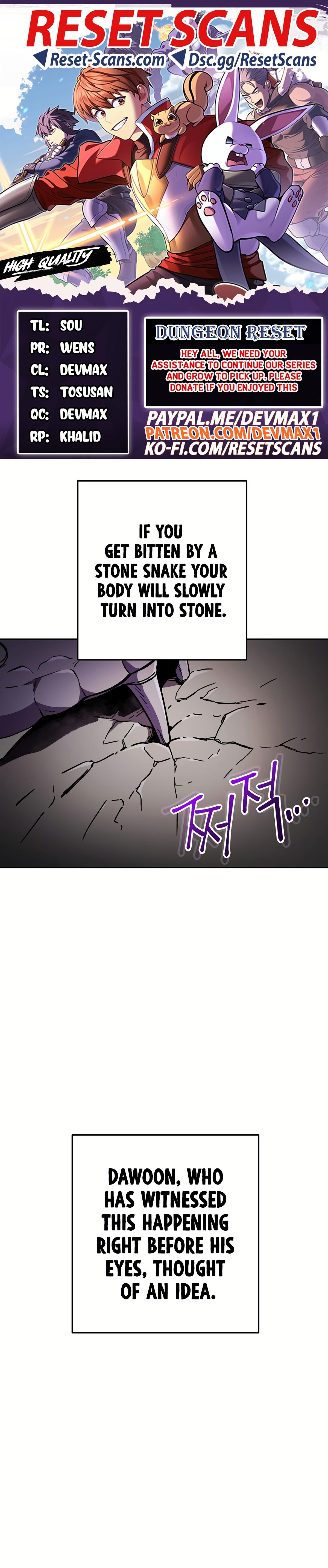 Read Dungeon Reset EN Manga Online