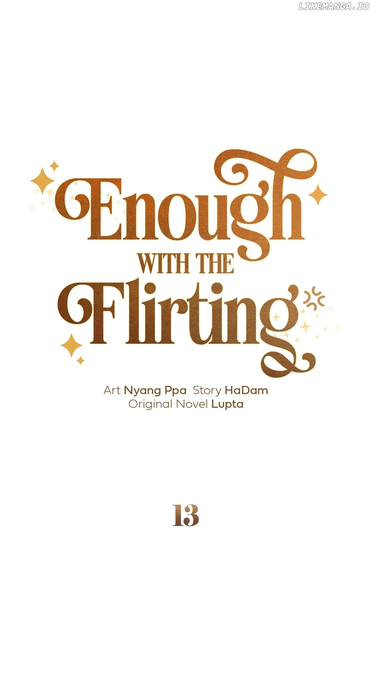 Read Enough with the Flirting EN Manga Online