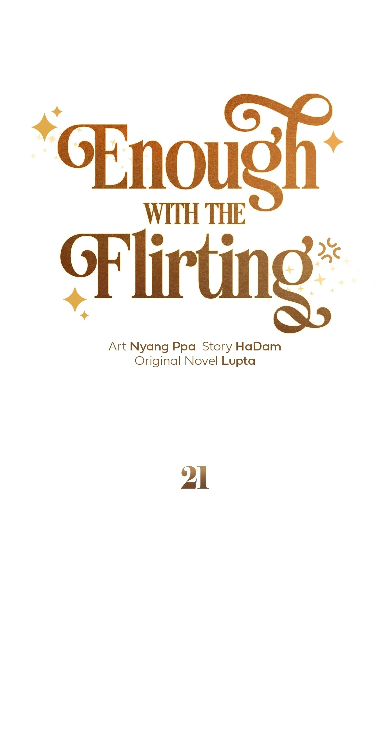 Read Enough with the Flirting EN Manga Online