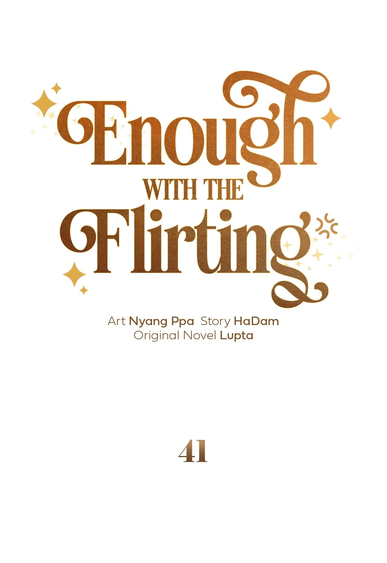 Read Enough with the Flirting EN Manga Online