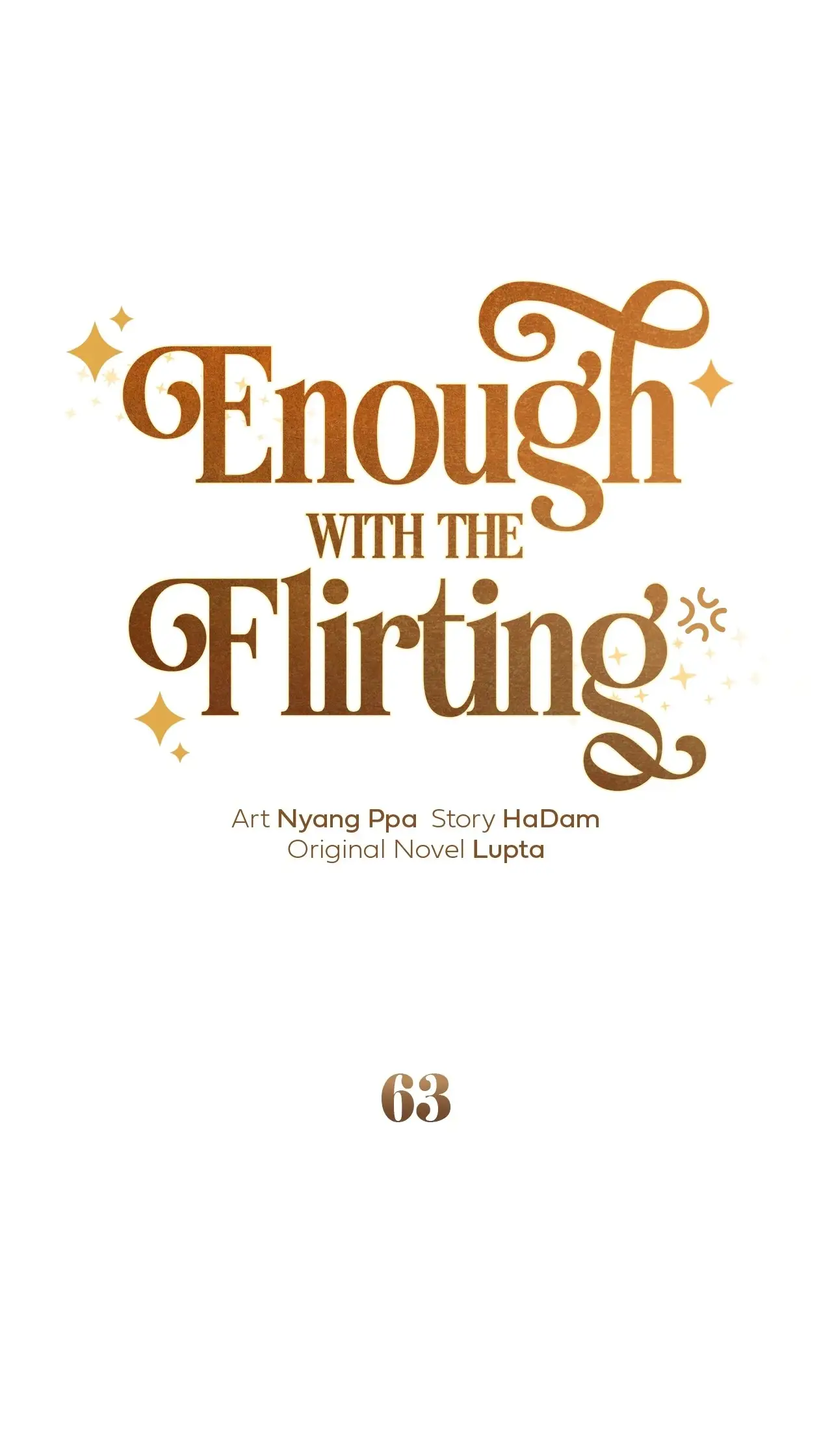 Read Enough with the Flirting EN Manga Online