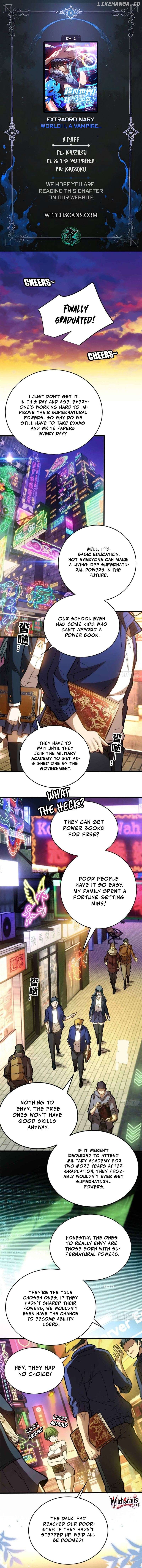 Read Extraordinary World I a vampire EN Manga Online