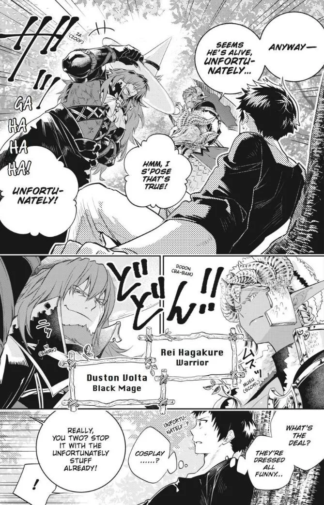 Read Final Fantasy Lost Stranger EN Manga Online