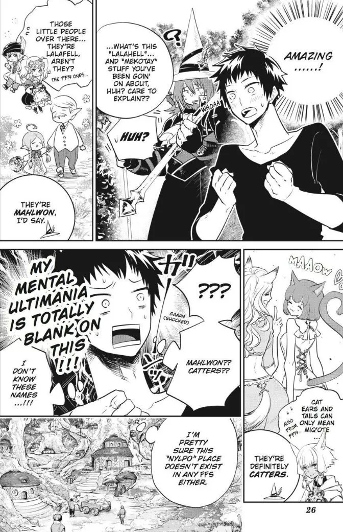 Read Final Fantasy Lost Stranger EN Manga Online