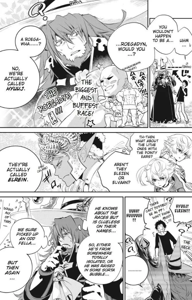 Read Final Fantasy Lost Stranger EN Manga Online