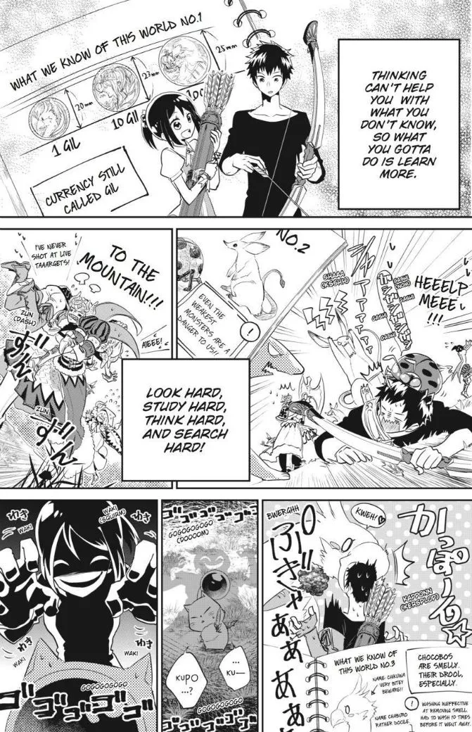 Read Final Fantasy Lost Stranger EN Manga Online
