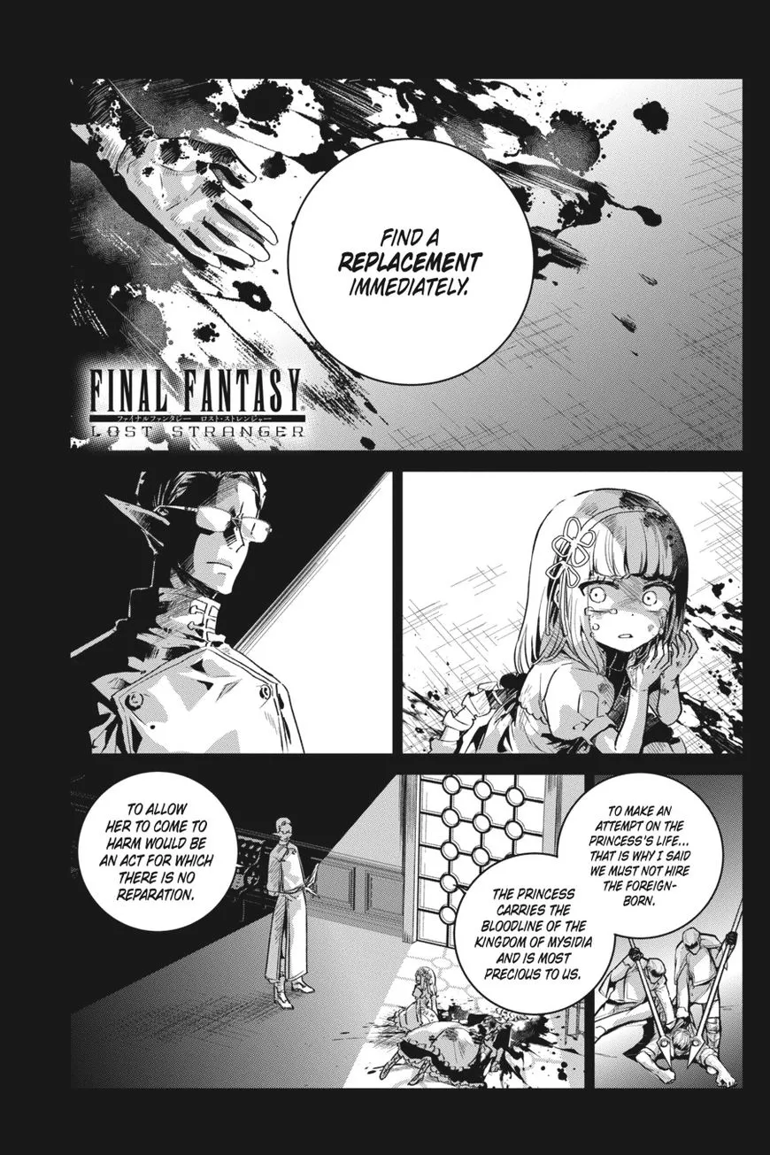 Read Final Fantasy Lost Stranger EN Manga Online