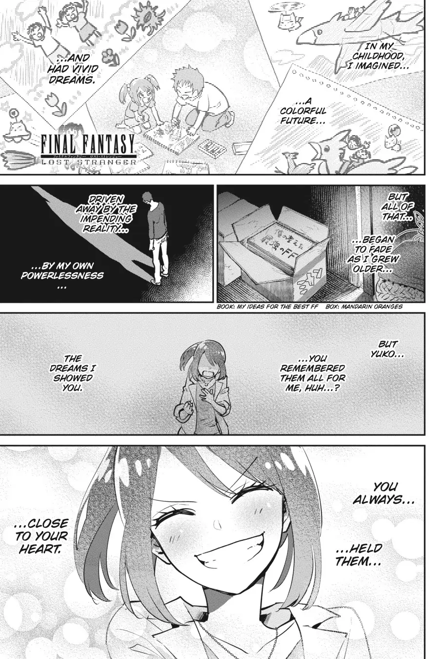 Read Final Fantasy Lost Stranger EN Manga Online